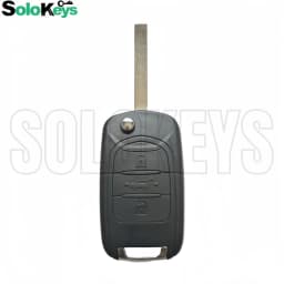 SOLOKEYS High Quality Replacement Folding Key Shell Fob For Chevrolet Captiva Blank Key Case Cover