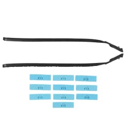 2pcs Car Windshield Moulding Trim Kit 75551‑53020 Fit For Lexus IS250 IS350 IS‑F