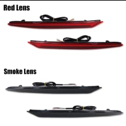 2pcs For Ford Mondeo Fusion LED Rear Bumper Reflector Lights Brake Warning Dynamic Turn Signal Lamp 12V 2013-2022