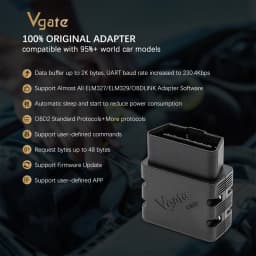 OBDIICAT-VLinker MC/MC+ ELM327 Bluetooth 3.0/4.0 OBD2 ELM 327 WiFi Car Diagnostic for iOS Android Scanner Auto Tool