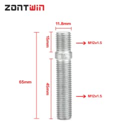 5Piece Extended Wheel Studs Conversion Tall Lug (Nut) Wheel Bolts Screw Adapter Kit(M12x1.5-12x1.25 14x1.5-14x1.5 14.25 15x1.25)