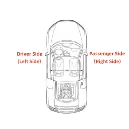 Rearview Mirror Cover Turn Signal Lamp Light Wing Door Side Housing Frame Shell Cap Lid For Mitsubishi ASX Outlander 2013-2018