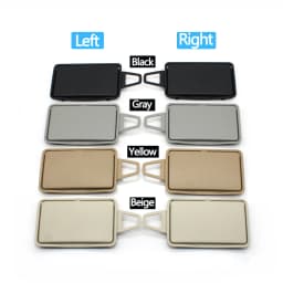W211 Car Sun Shade Visor Makeup Cosmetic Mirror Cover For Mercedes Benz E Class 2003-2008 E320 E350 E500 E550 2118100310