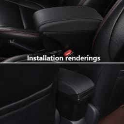 For Honda City Armrest Box for Honda New City Car Armrest Heighten Double Layer Storage Box Retrofit Car Accessories with USB
