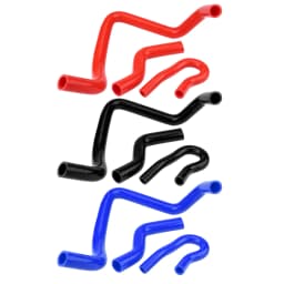 9pcs Red Silicone Auto Radiator Hose Kit for Civic D15 D16 SOHC EG/EK 1992‑2000