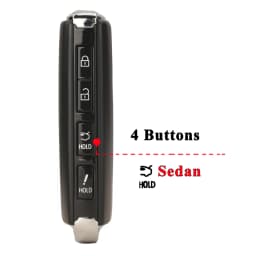 jingyuqin WAZSKE11D01 Smart Remote Key Fob 315MHZ 6A Chip for 2019-2022 Mazda 3 Hatchback CX-30 2021+ 2/3/4 Buttons Keyless