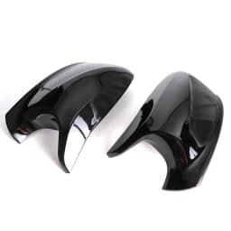 For BMW X1 E84 X3 F25 2010 2011 2012 2013 Pre-LCI High quality smooth black car rearview mirror cover side wing mirror cover