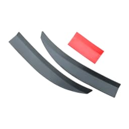 3PCS universal Car Spoiler ABS Trunk Tail Rear Wing Spoiler 115-125cm Adjustable For Most Car