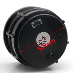 2' 52mm Car Digital Turbo Boost Gauge PSI BAR Water Temp Oil Temp Oil Pressure Gauge Voltmeter EGT Tachometer RPM Gauge