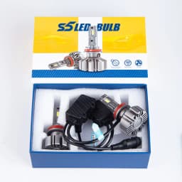 DAWNKNIGHT S5 S6 H8 H11 HB4 9006 PSX24W H16 PTF Fanless Led Car Fog Light Bulb 60W 12V 6000K Canbus Auto Led Headlight Lamp