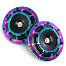 2pcs/set Universal Hella Super Loud Compact Electric Blast Tone Air Horn Kit 12V 115DB For Motorcycle Car