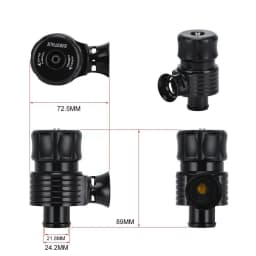 Universal 25mm Turbo Diverter Dump 1.8T Blow Off Valve With Horn for AUDI A3 S3 A4 A6 A8 S4 TT 1.8 20v TURBO BOV-1001A