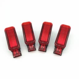 Car Door Light Red Door Warning Lights Halogen Lamp Wiring Harness for Audi A1 A2 A3 A4 B8 B9 A5 A6 C7 C8 A7 A8 Q3 Q5 Q7 TT RS