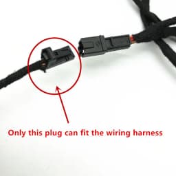 Car Door Light Red Door Warning Lights Halogen Lamp Wiring Harness for Audi A1 A2 A3 A4 B8 B9 A5 A6 C7 C8 A7 A8 Q3 Q5 Q7 TT RS