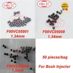 F00VC05001 Valve Ball F 00V C05 001 Common Rail Injector Repair Ball F OOV C05 001 Ball Diameter 1.34mm (50 Pieces/Lot)