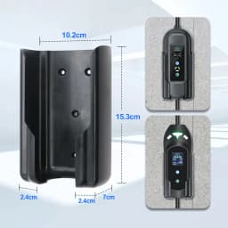 EV Charger Type 2 Plug Holder Wallbox Bracket With Cable Twining Hook Electric Vehicle Accessories