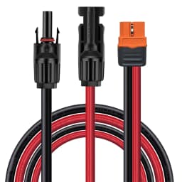 XT60i EcoFlow 12AWG Cable Connect Solar Panel Charge Cable for Solar Generator Portable Power Station XT60i Cable