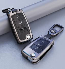 Car Key Holder Case Cover For VW Volkswagen Passat B8 CC Polo Tiguan Golf 7 GOLF8 MK8 MK4 For Skoda A7 A5 Octavia Superb Yeti