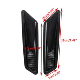 2X Bonnet Air Vents Engine Hood Car Exterior Parts For Mercedes Benz W204 C63 W205 W207 W212 W213 AMG Sedan Coupe Car Front Vent