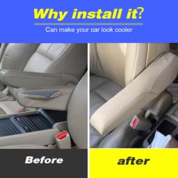 Vtear For Honda Crv Armrest Car Seat Side Pad Arm Rest Cushion Interior Parts Leather Cover Accessories 2007 2008 2011 2017 2018