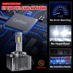 D Series D1S D3S Led Headlight Bulbs 12V 24V Canbus No Error D4S D5S D2S Led Lights D4R D2R Car Lamp Auto Lights 6500K 12V 24V