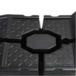 1 Pair Black 2500kg Heavy Car Ramps 900 Mm Long Anti-Slip Working Ramp Car Oil Changing Repair Maintenance Jacket Lift Tools