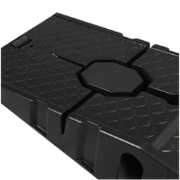 1 Pair Black 2500kg Heavy Car Ramps 900 Mm Long Anti-Slip Working Ramp Car Oil Changing Repair Maintenance Jacket Lift Tools
