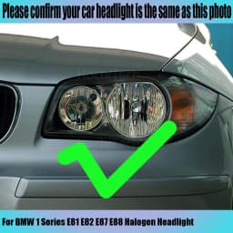 3 Years Warranty Hight Quality LED Angel Eyes Kit Cotton White Halo Ring for BMW 1 Series E81 E82 E87 E88 Halogen Headlight