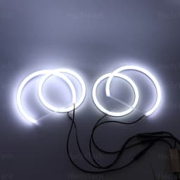 3 Years Warranty Hight Quality LED Angel Eyes Kit Cotton White Halo Ring for BMW 1 Series E81 E82 E87 E88 Halogen Headlight