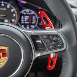 Car Steering Wheel Shift Paddle for Porsche Macan Panamera Cayenne Carrera 911 718 991 Spyder 918 Cayman Gear Extend Shifters