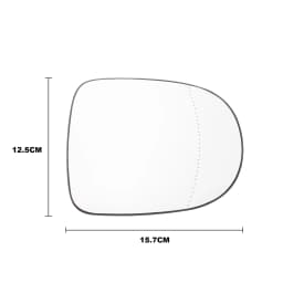 Car Right Heated Rear Mirror Glass 7701069522 6064542M 7701069553 for Renault Clio 3 2009-2012 Twingo 2010-2014