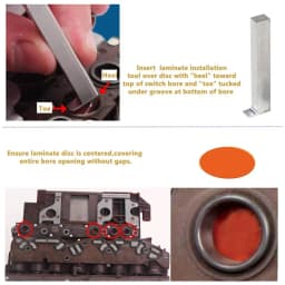 124740-TL30 Pressure Switch Installation Tool Kit Works with F/124740-30K For GM Transmissions 6L90 6L80 6T70 6L50 6L45 (Gen 1)