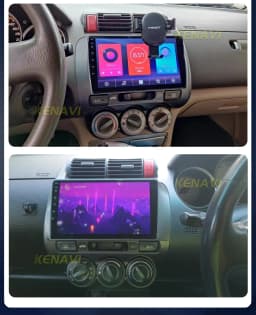 2Din Android Car Stereo Radio For Honda Fit Jazz City 2001-2008 Multimedia Player Navigation GPS Carplay Auto No DVD With Screen
