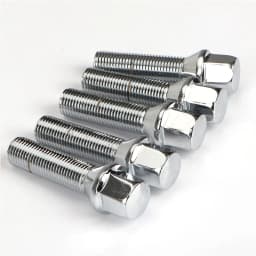 5 Pieces Nuts Suit for BMW X1 X3 X5 X6 X7 3 Series 28/35/40/45/50/55/60 Mm Lengthen Steel Wheel Bolts M14 X 1.5 12*1.5 14*1.25 1