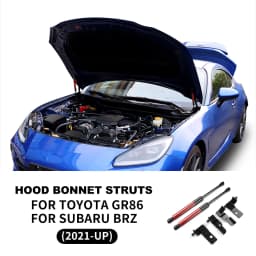 Hood Dampers For Subaru BRZ ZD8 Toyota GR86 ZN8 2021 2022 2023 2024 2025 Front Bonnet Gas Struts Lift Supports Rod Arms Shock