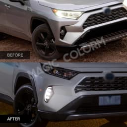 Daytime Running Lamp DRL Led Lights Fog Toyota RAV4 2019 2020 2021 Turn Signal DayLight Accessories