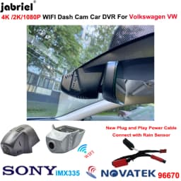Plug and Play 2K 4K Wifi Dash Cam For Volkswagen VW Atlas Tiguan 2 II mk2 Passat B8 Arteon Touran Golf 4K Car Dvr for Seat Ateca