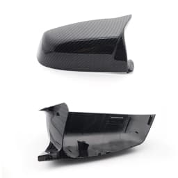 Side Wing Rearview Mirror Cover Cap For BMW 5 6 7 Series F01 F02 F03 F04 F06 F07 F10 F11 F12 F13 Carbon Black high quality types