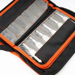 50PCS Lishi 2 in 1 Tool Bag Portable Durable Storage Package Locksmith Tools BAG For Lishi Tools and KD/VVDI Car Key Blade