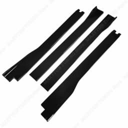 Car Side Skirts Extension Rocker Plate Lip kits for BMW 5 Series E60 E61 525i 530i 530d 535d 540i 550i 2003-2010 Accessories