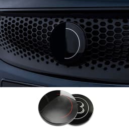 Car Grille Modification Cover Grille Badge Decorative Shell For Mercedes New Smart 453 Fortwo Forfour Auto Exterior Accessories
