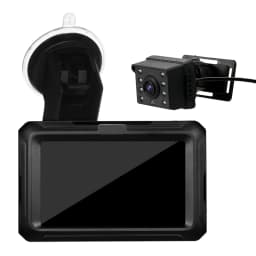 Baby Car Mirror1080P Baby Monitor with Camera Baby Car Mirror with 4.3'' IPS Screen Night Vision Function Adjustable Wide