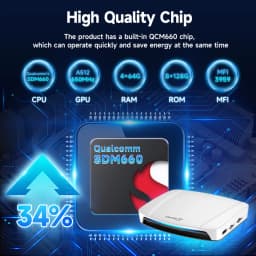 CarlinKit Wireless Carplay TV Box Smart 8+128G Android Auto AI Box HDMI Output Android 13 Video Adapter For Youtube Kia IPTV