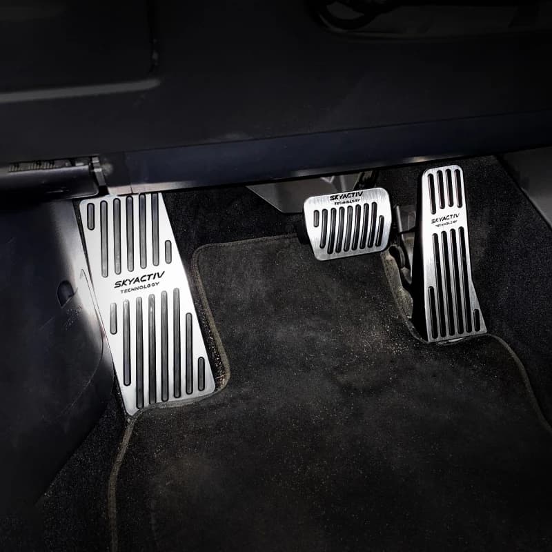 For Mazda 3 BP CX30 CX50 CX60 MX30 MX-30 2019 2020 2021 2022 2023 2024 Car Foot Rest Accelerator Brake Pedal Cover Accessories
