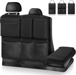 Universal Car Trunk Organizer Large Capacity Oxford Cloth Rear Seat Storage Cargo Rack Removable Seat Back Hanging Organizer