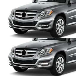 1649060251 1649060151 DRL For Mercedes Benz W164 X164 X204 ML350 ML450 GL450 GLK350 2009 - 2013 LED Daytime Running Lights