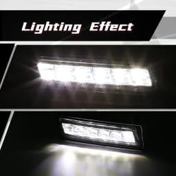 1649060251 1649060151 DRL For Mercedes Benz W164 X164 X204 ML350 ML450 GL450 GLK350 2009 - 2013 LED Daytime Running Lights