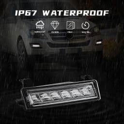 1649060251 1649060151 DRL For Mercedes Benz W164 X164 X204 ML350 ML450 GL450 GLK350 2009 - 2013 LED Daytime Running Lights