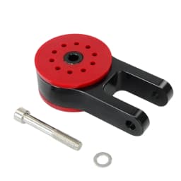 PQY - 85A Polyurethane T6061 Aluminum Rear Motor Mount For 13-18 Ford Focus ST 16-18 Focus RS 07-13 Mazda speed 3 PQY-TSB06