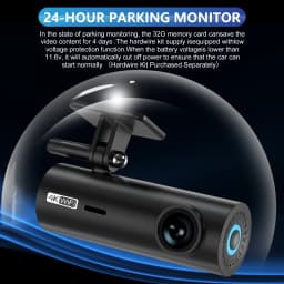 3840*2160P Car Dvr Dashcam 4K Dash Cam For Cars Drive Video Recorder Front Camera WiFi For Vehicle Supplies 24h Parking Night V
